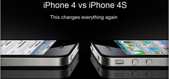 iPhone 4 vs iPhone 4S