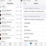 WhatsApp Favorites and Status
